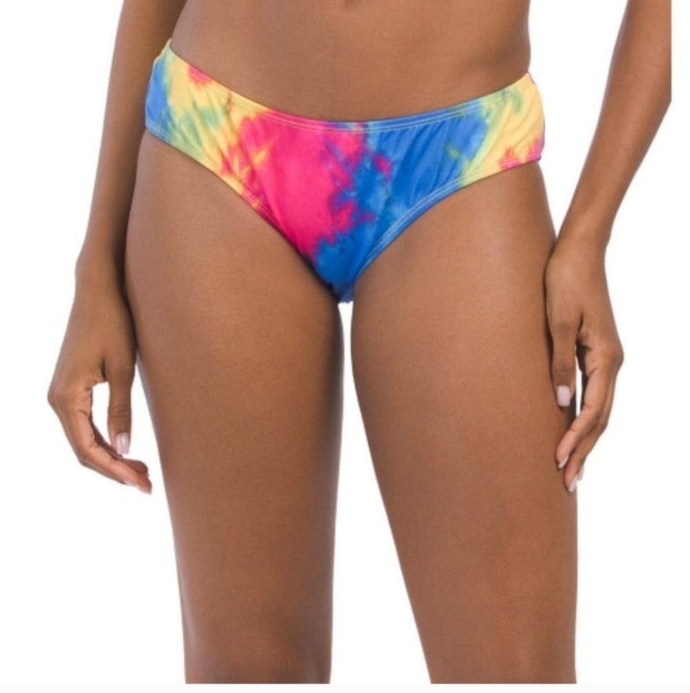 Lucky Brand Blue/Green /Orange Bikini Set Sz L NWOT - Picture 5 of 14